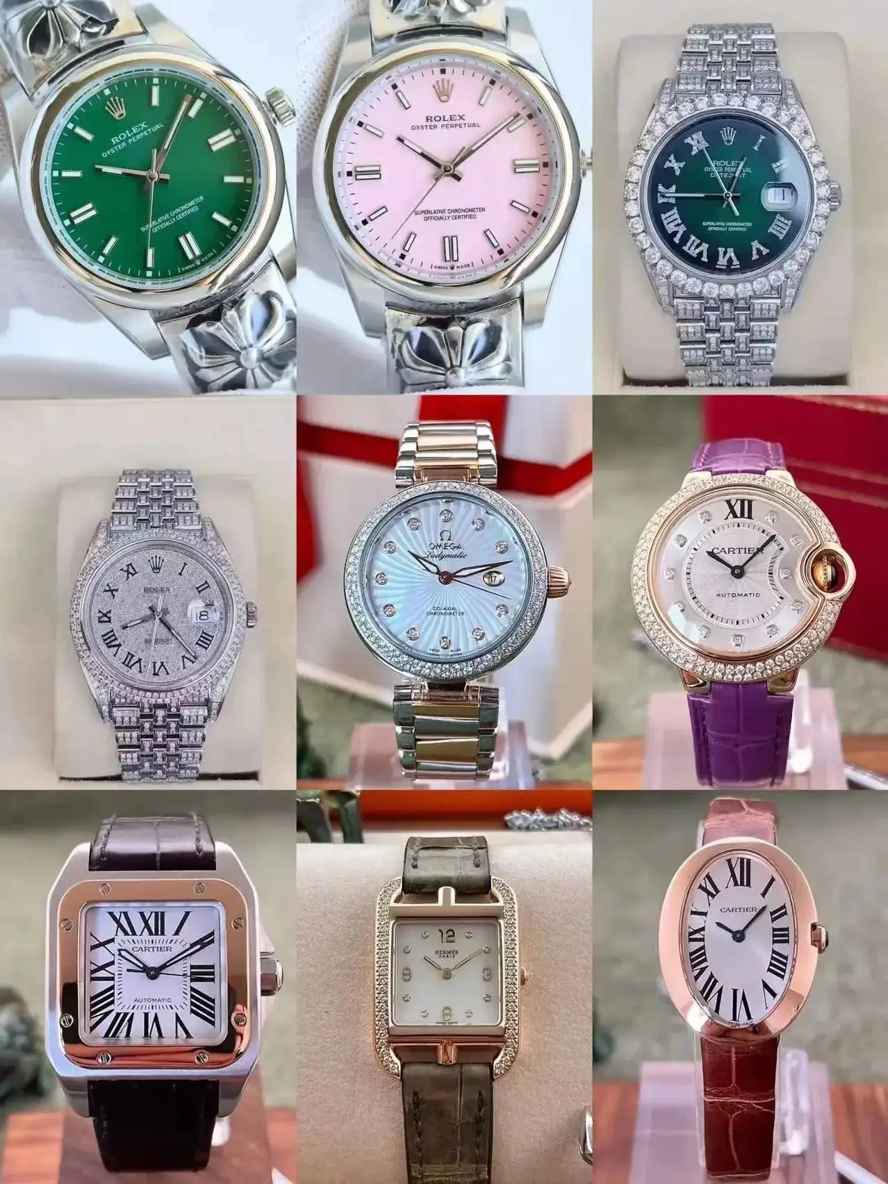 Ver las 4 fotos Rolex watches - Various top brands for women (40 models)