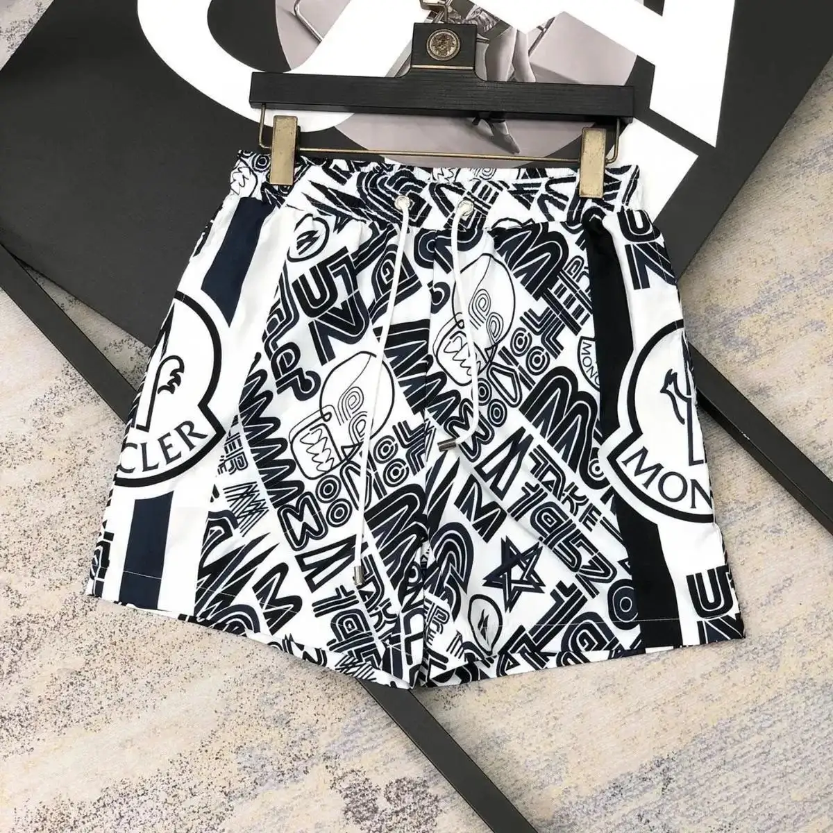 Moncler Graffiti Print Shorts [2 styles]