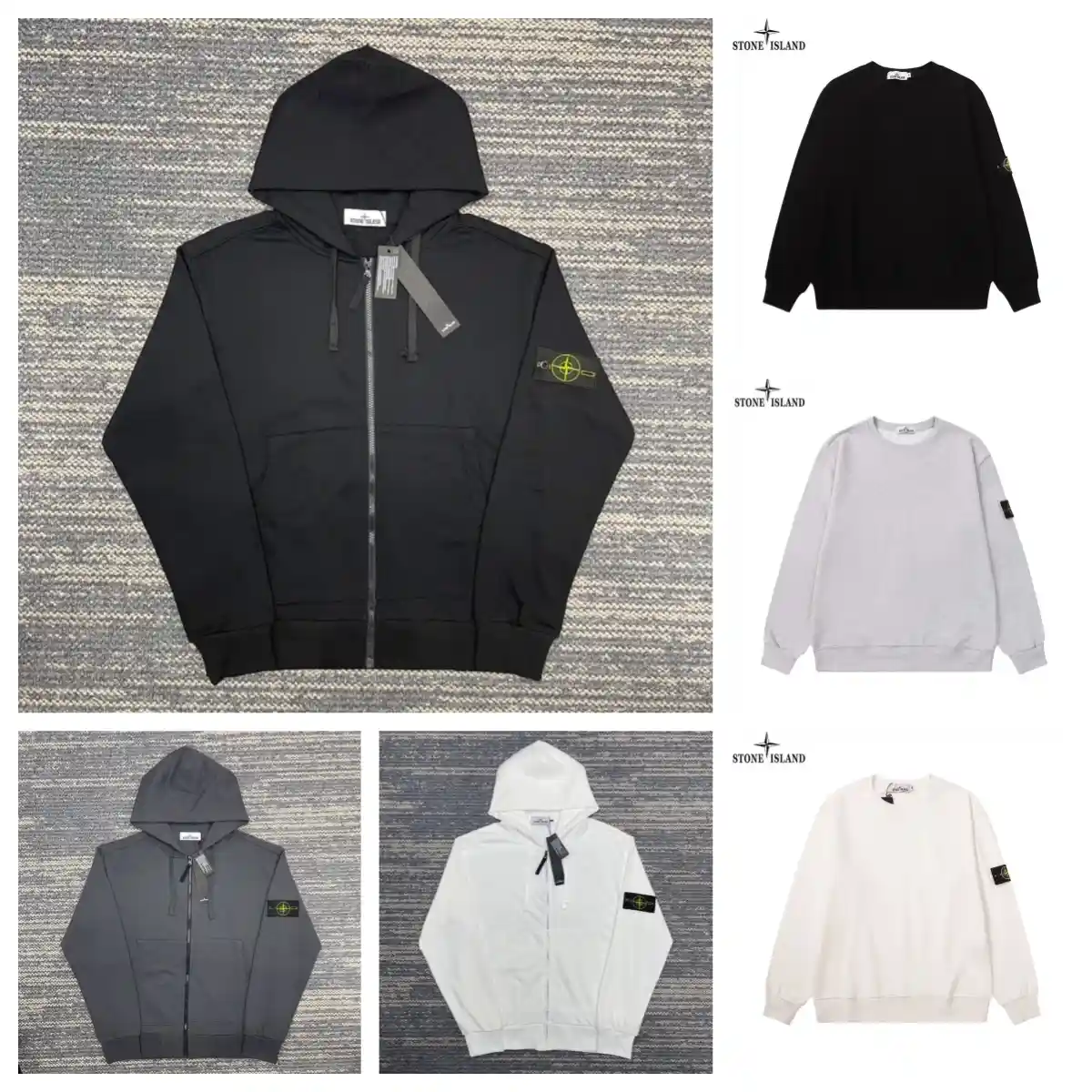 Stone Island Compass Logo Hoodie & Crewneck Sweatshirt [24+ styles]