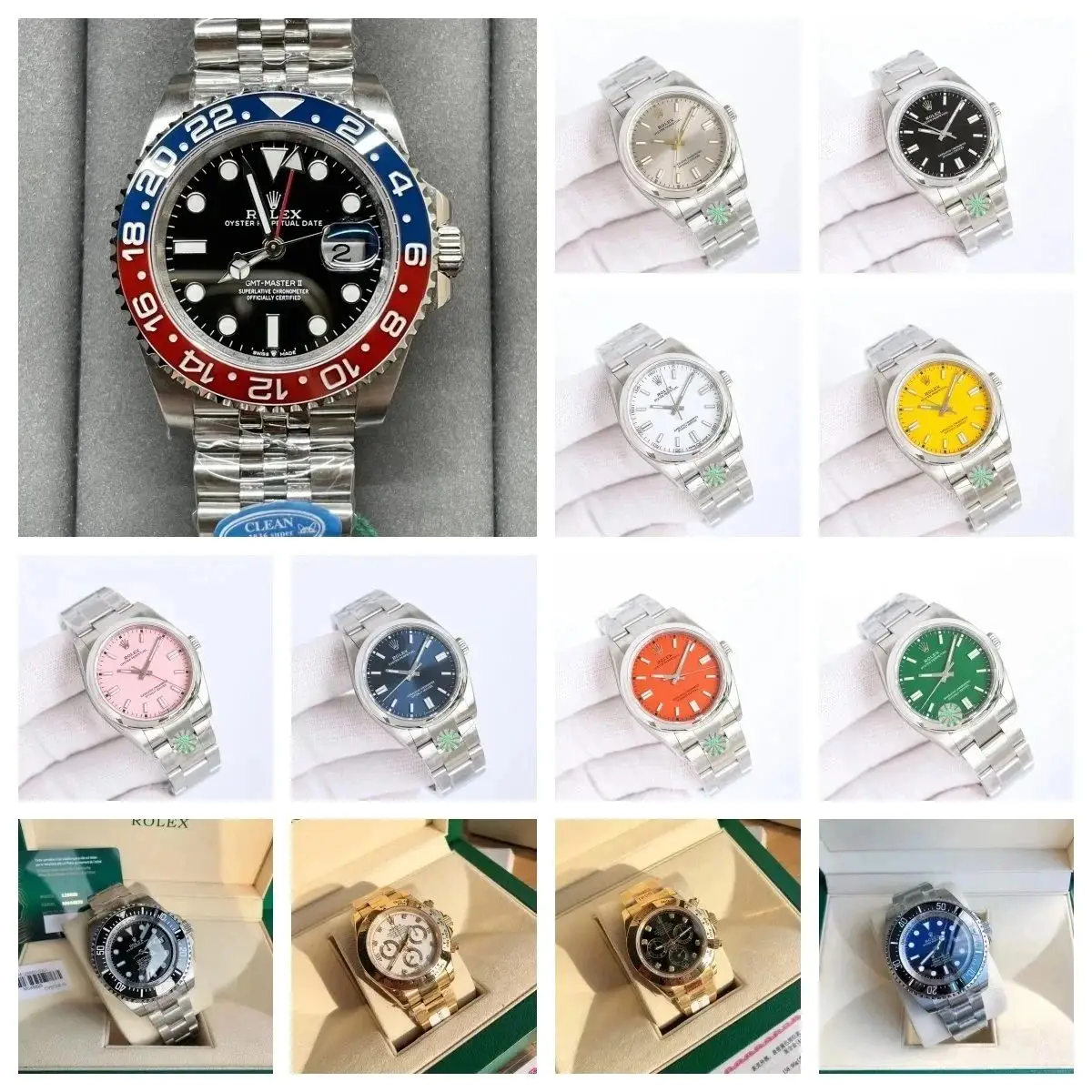 Ver las 3 fotos Rolex Watches/Rolex men's watch #Rolex_W2C #watch_W2C