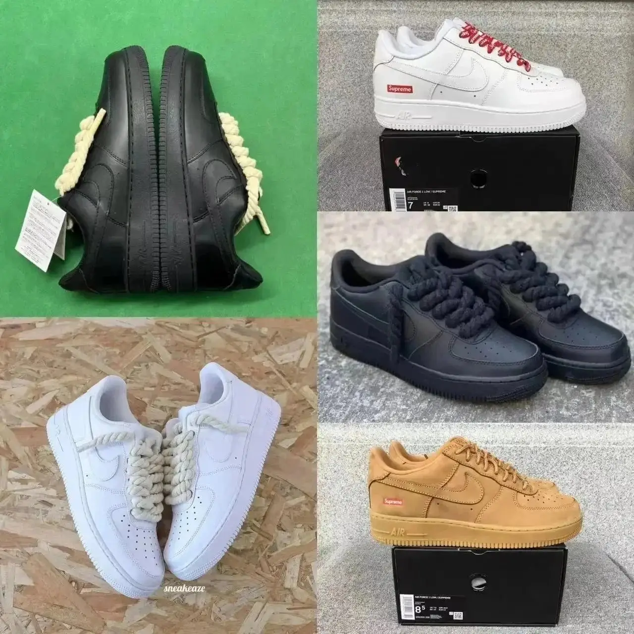 Ver las 4 fotos Nike Air Force 1 AF1 Sneakers [34 styles